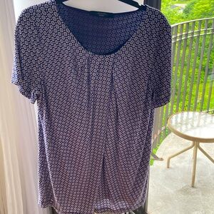 MAX MARA Week-end short sleeves top with bodice lining for ease of wear Size L